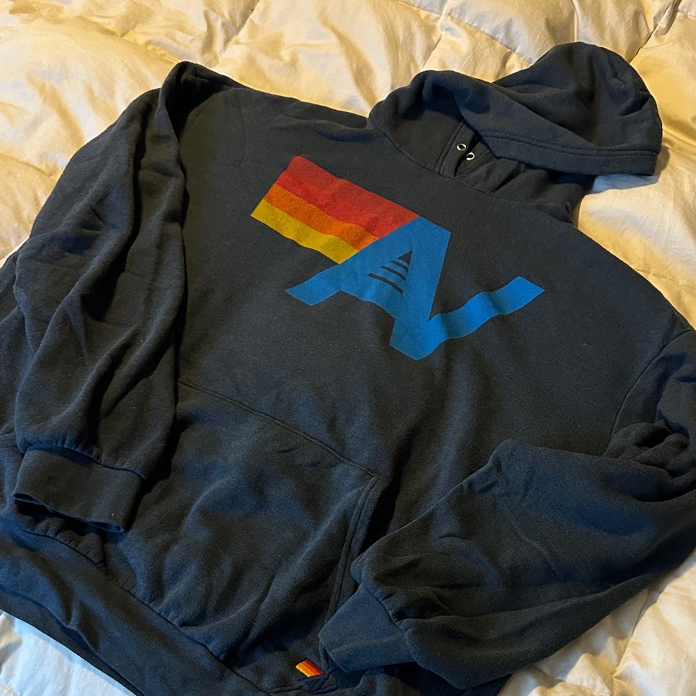 Women’s charcoal Graphic Hoodie